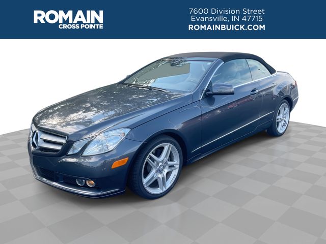 Gray 2011 Mercedes-Benz E-Class Convertible Rear-Wheel Drive 7-Speed Automatic