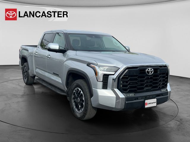 Celestial Silver Metallic 2024 Toyota Tundra SR5 CrewMax Cab LB 4WD Pickup Truck Four-Wheel Drive Automatic