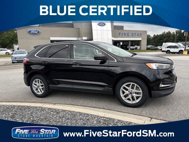 Agate Black Metallic 2022 Ford Edge SUV / Crossover All-Wheel Drive 8-Speed Automatic
