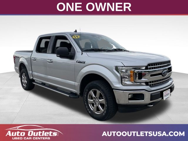 Ingot Silver Metallic 2019 Ford F-150 Pickup Truck Four-Wheel Drive Automatic