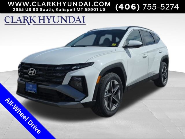White Pearl 2026 Hyundai Tucson SUV / Crossover All-Wheel Drive 8-Speed Automatic