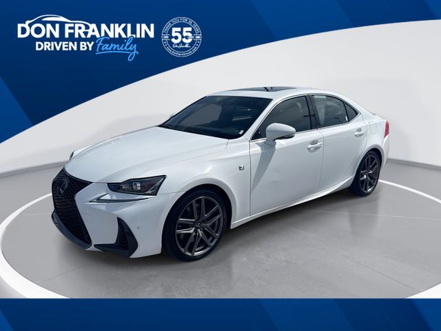 White 2020 Lexus IS 300 RWD Sedan Rear-Wheel Drive 8-Speed Dual Clutch