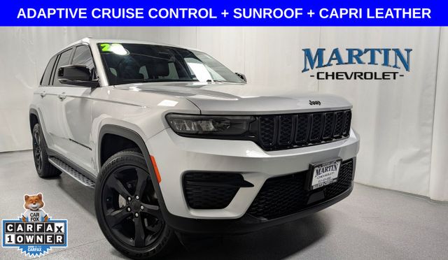 Silver Zynith 2023 Jeep Grand Cherokee SUV / Crossover Four-Wheel Drive 8-Speed Automatic