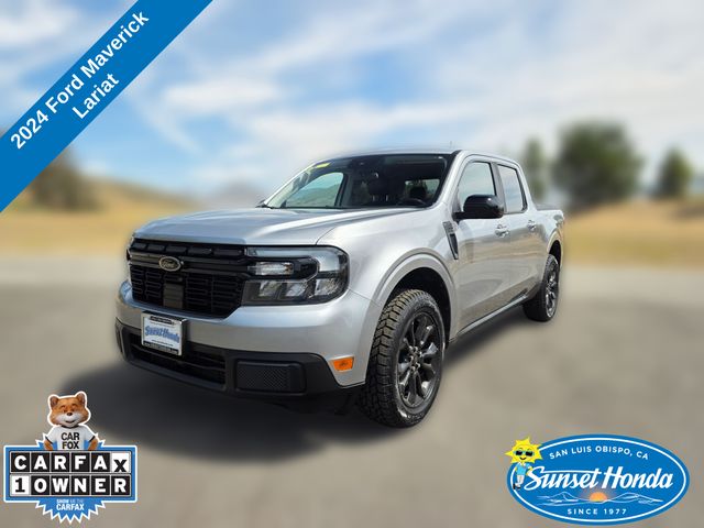 Silver Metallic 2024 Ford Maverick Pickup Truck All-Wheel Drive 8-Speed Automatic