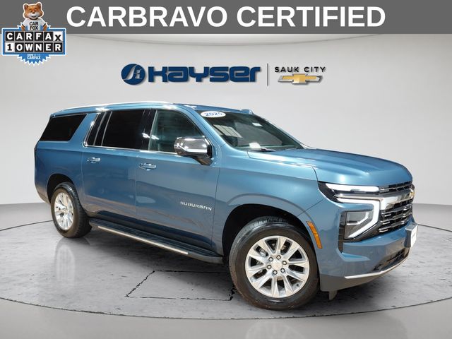 Lakeshore Blue Metallic 2025 Chevrolet Suburban SUV / Crossover Four-Wheel Drive