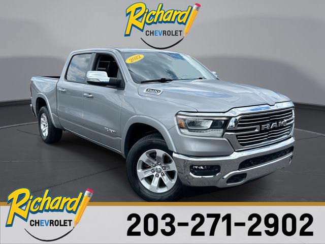 Billet Silver Metallic Clearcoat 2022 RAM 1500 Pickup Truck Four-Wheel Drive 8-Speed Automatic