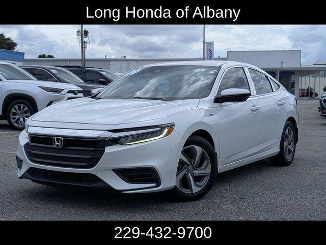 Platinum White Pearl 2020 Honda Insight Sedan Front-Wheel Drive Continuously Variable Transmission