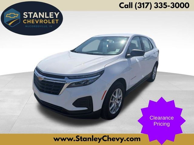 Summit White 2024 Chevrolet Equinox LS FWD with 1LS SUV / Crossover Front-Wheel Drive 6-Speed Automatic Overdrive