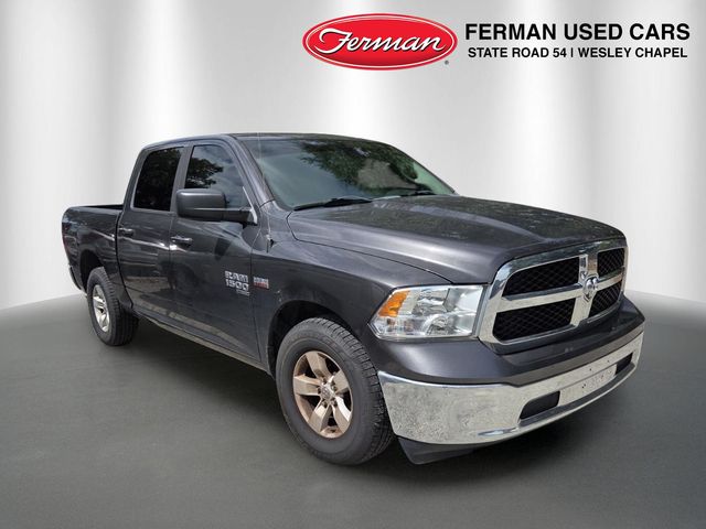 Gray (Granite Crystal Metallic Clearcoat) 2021 RAM 1500 Classic SLT Crew Cab RWD Pickup Truck 4X2 8-Speed Automatic