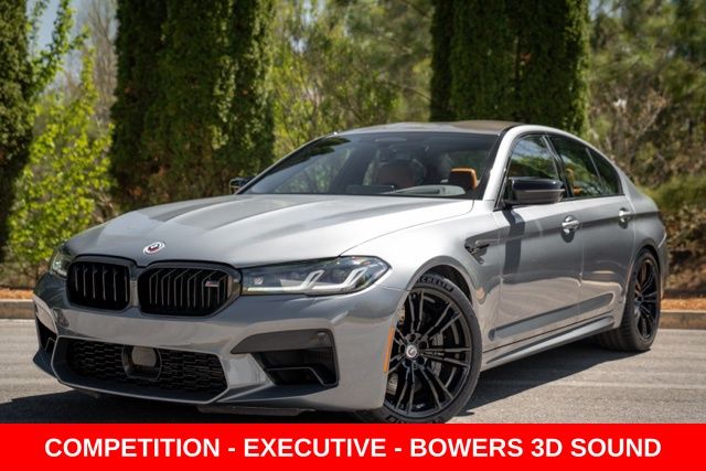 Skyscraper Gray Metallic 2023 BMW M5 Sedan All-Wheel Drive 8-Speed Automatic