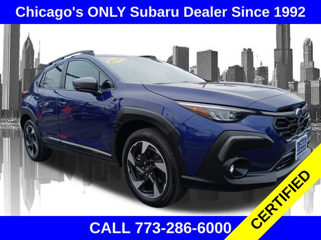Sapphire Blue Pearl 2024 Subaru Crosstrek Limited AWD SUV / Crossover All-Wheel Drive Continuously Variable Transmission