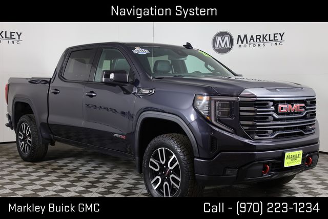 Titanium 2022 GMC Sierra 1500 AT4 Crew Cab 4WD Pickup Truck Four-Wheel Drive Automatic