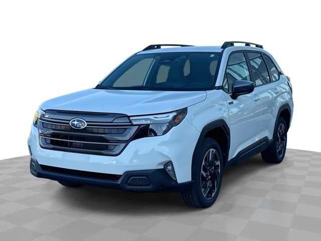 Crystal White Pearl 2026 Subaru Forester Hybrid SUV / Crossover All-Wheel Drive Continuously Variable Transmission