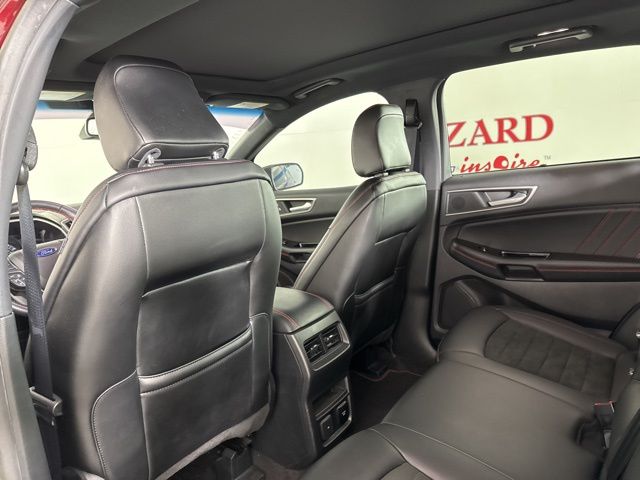 2020 Burgundy Velvet Metallic Tinted Clearcoat Ford Edge ST Line FWD SUV