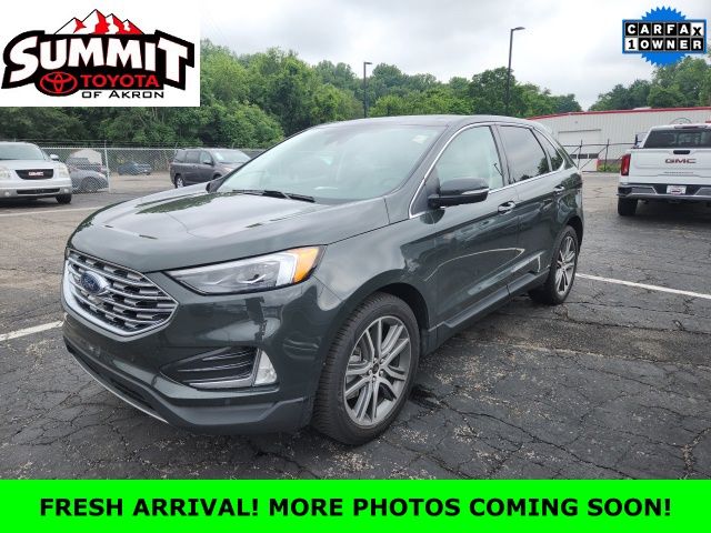 Forged Green Metallic 2024 Ford Edge SUV / Crossover All-Wheel Drive 8-Speed Automatic