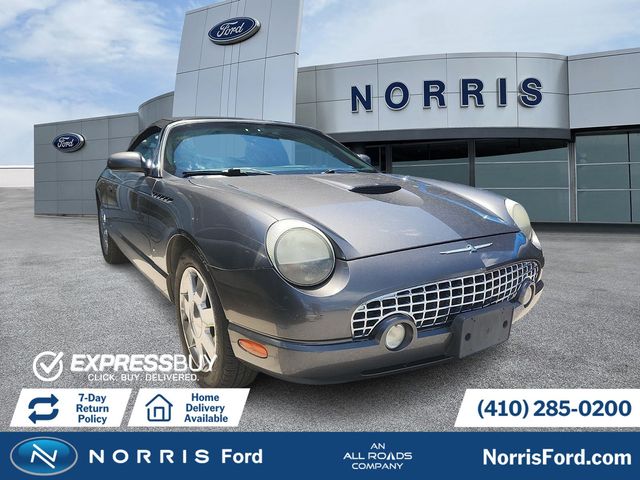 Gray 2003 Ford Thunderbird Convertible Rear-Wheel Drive 5-Speed Automatic