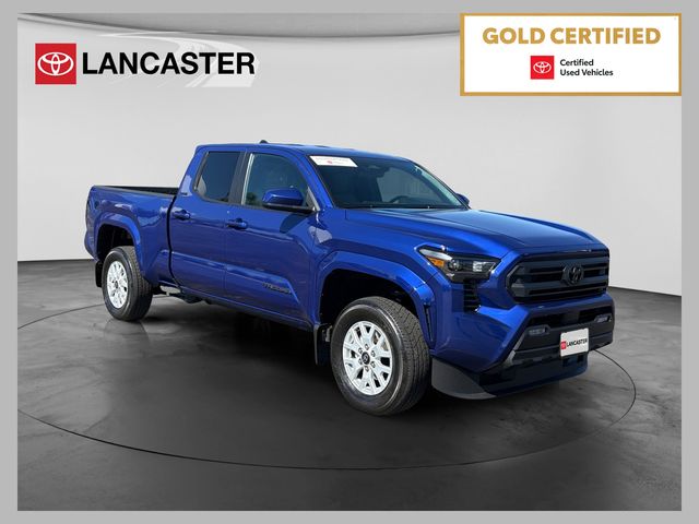 Blue 2025 Toyota Tacoma Pickup Truck Four-Wheel Drive 8-Speed Automatic