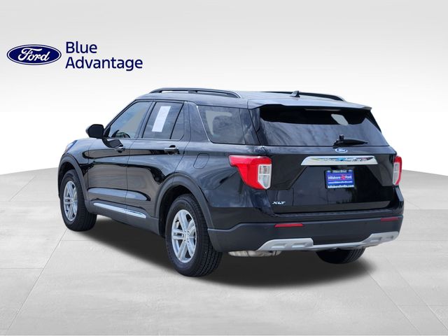 2022 Agate Black Metallic Ford Explorer XLT RWD SUV