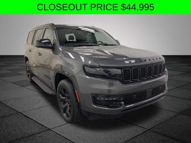 Baltic Gray Metallic Clearcoat 2024 Jeep Wagoneer SUV / Crossover Four-Wheel Drive 8-Speed Automatic