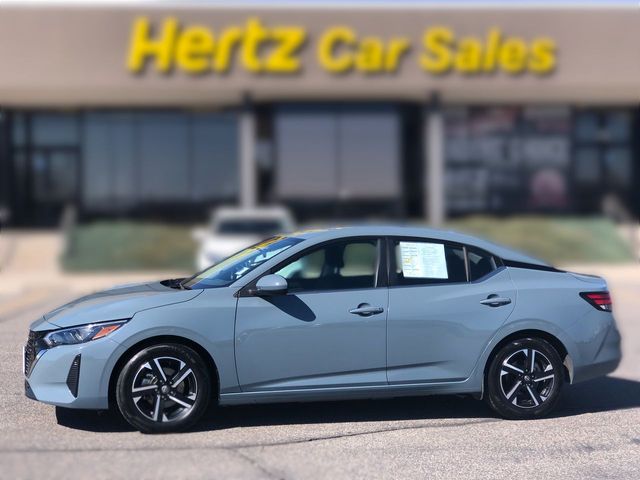 Atlantic Gray Metallic 2024 Nissan Sentra SV FWD Sedan Front-Wheel Drive Continuously Variable Transmission