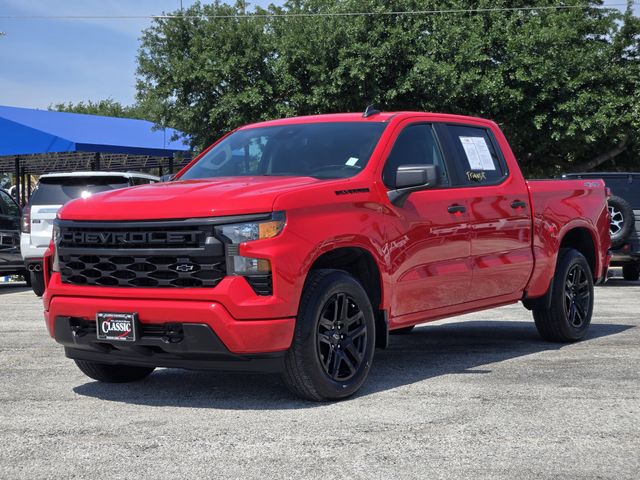 2024 Chevrolet Silverado 1500 Custom Red at DeMontrond Gulf Freeway