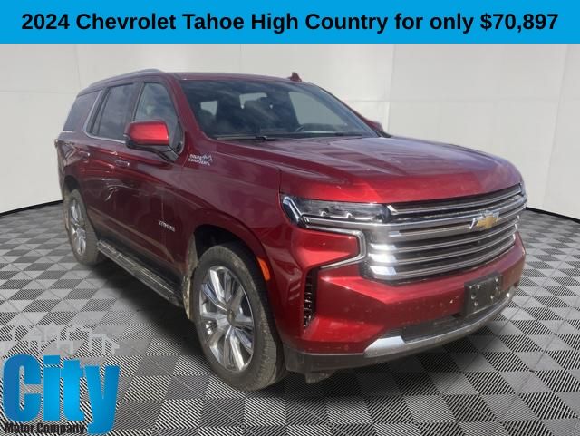 Radiant Red Tintcoat 2024 Chevrolet Tahoe High Country 4WD SUV / Crossover Four-Wheel Drive