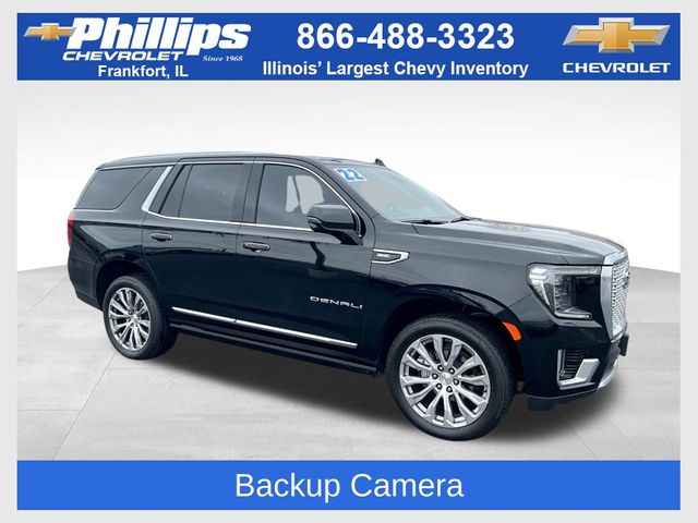 Onyx Black 2022 GMC Yukon Denali 4WD SUV / Crossover Four-Wheel Drive