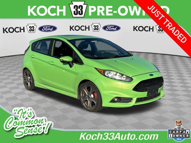 Green Envy 2015 Ford Fiesta ST Hatchback Front-Wheel Drive 6-Speed Manual
