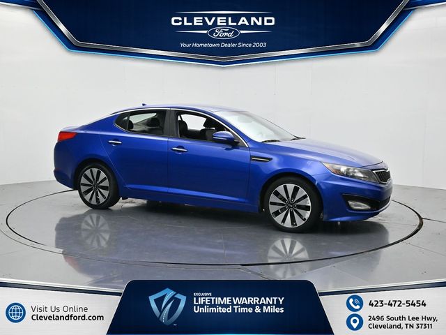 Corsa Blue 2012 Kia Optima Sedan Front-Wheel Drive 6-Speed Automatic