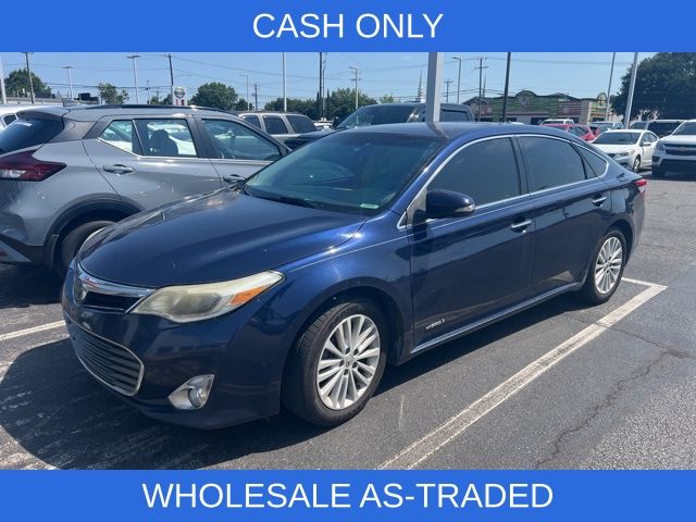 2013 Nautical Blue Metallic Toyota Avalon Hybrid XLE Premium FWD Sedan