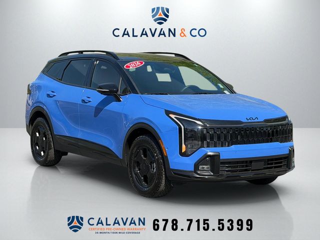 Nebular Blue/Black Roof 2026 Kia Sportage X-Pro Prestige AWD SUV / Crossover All-Wheel Drive 8-Speed Automatic
