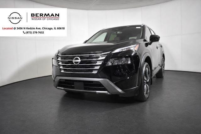 Super Black 2025 Nissan Rogue SL AWD SUV / Crossover All-Wheel Drive Continuously Variable Transmission