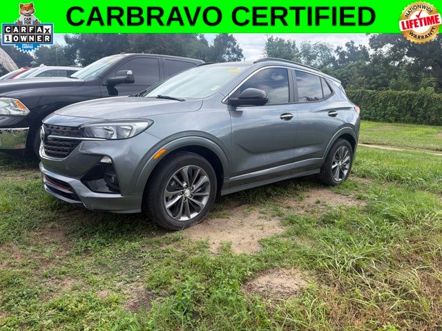 Satin Steel Gray Metallic 2020 Buick Encore GX SUV / Crossover Front-Wheel Drive Continuously Variable Transmission