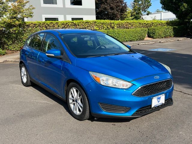 Blue Candy 2016 Ford Focus Hatchback Front-Wheel Drive Automatic