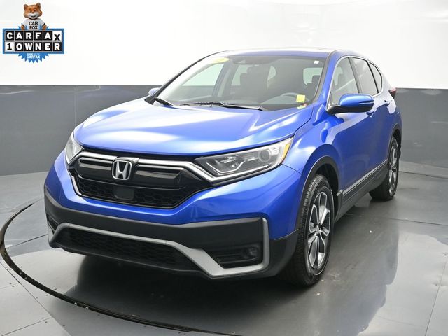 Aegean Blue Metallic 2022 Honda CR-V SUV / Crossover Front-Wheel Drive Continuously Variable Transmission