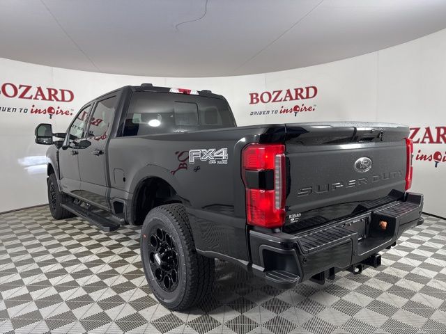 2025 Agate Black Metallic Ford Super Duty F-250 SRW Lariat 4X4 Truck