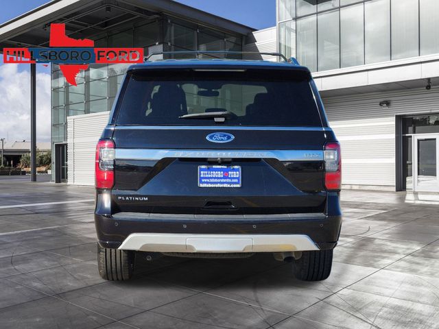 2021 Agate Black Metallic Ford Expedition Max Platinum 4X4 SUV