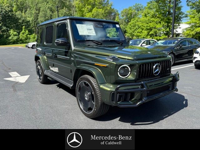 Green (MANUFAKTUR Olive Metallic) 2026 Mercedes-Benz G-Class AMG G 63 4MATIC SUV / Crossover All-Wheel Drive 9-Speed Automatic