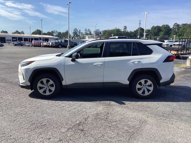 Super White 2021 Toyota RAV4 LE FWD SUV / Crossover Front-Wheel Drive 8-Speed Automatic