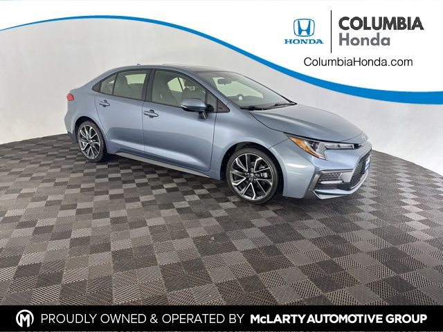 Celestite 2022 Toyota Corolla SE FWD Sedan Front-Wheel Drive Continuously Variable Transmission