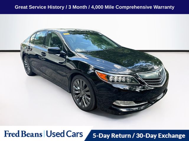 Crystal Black Pearl 2017 Acura RLX Sedan Front-Wheel Drive 6-Speed Automatic