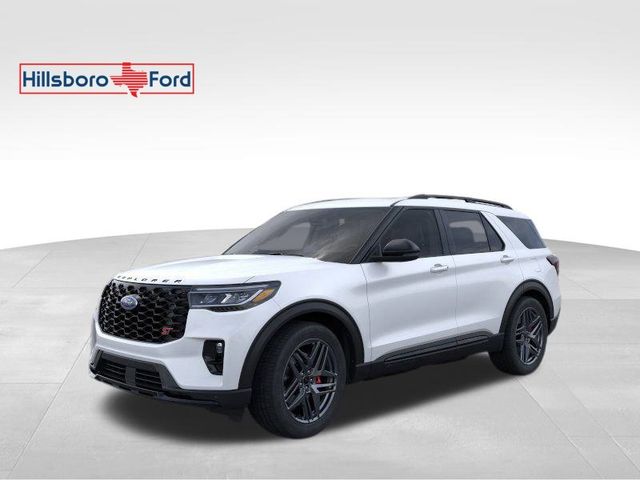 2025 White Ford Explorer ST 4X4 SUV