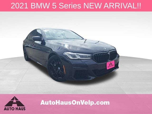 Carbon Black Metallic 2021 BMW 5 Series 540i xDrive AWD Sedan All-Wheel Drive 8-Speed Automatic