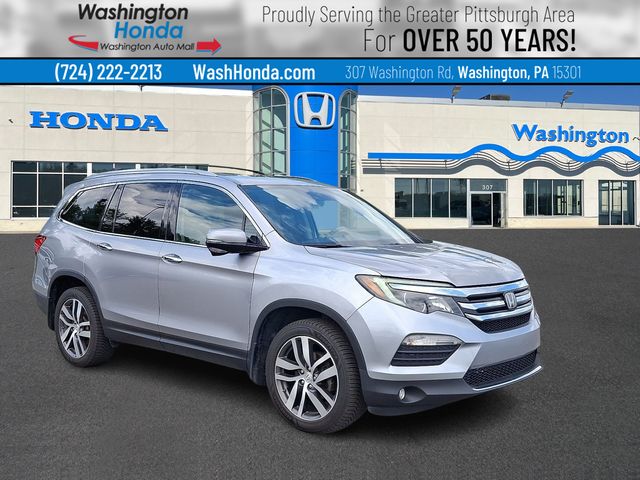 Lunar Silver Metallic 2016 Honda Pilot SUV / Crossover All-Wheel Drive 9-Speed Automatic