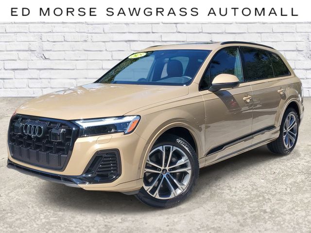 Gold Metallic 2025 Audi Q7 SUV / Crossover All-Wheel Drive 8-Speed Automatic