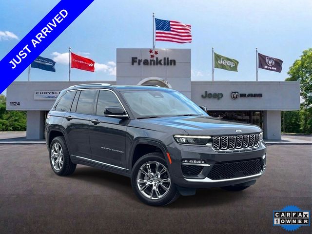 Gray Metallic 2022 Jeep Grand Cherokee SUV / Crossover Four-Wheel Drive 8-Speed Automatic