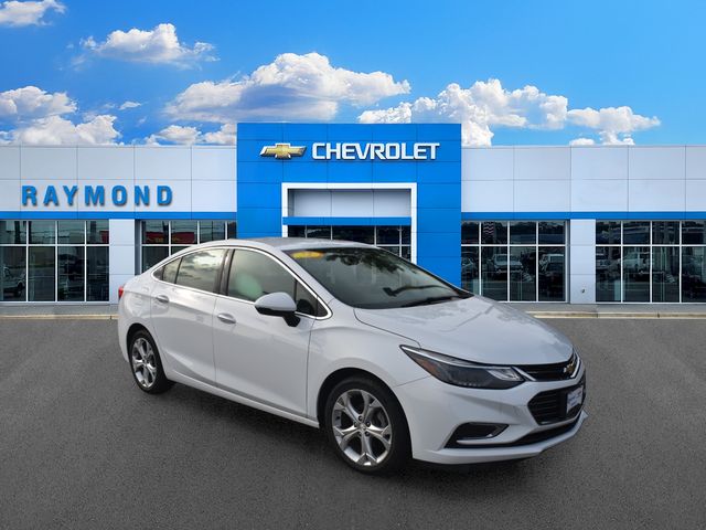 Summit White 2017 Chevrolet Cruze Sedan Front-Wheel Drive 6-Speed Automatic