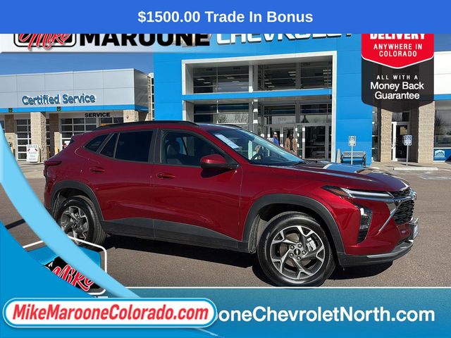 Red (Crimson Metallic) 2025 Chevrolet Trax LT FWD SUV / Crossover Front-Wheel Drive 6-Speed Automatic