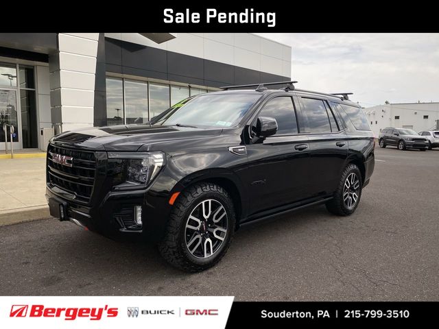 Onyx Black 2023 GMC Yukon AT4 4WD SUV / Crossover Four-Wheel Drive