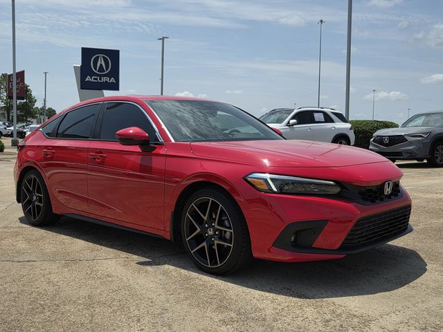 Rallye Red 2022 Honda Civic Hatchback Hatchback Front-Wheel Drive Continuously Variable Transmission